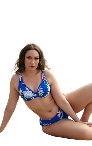 Plus Size Bikini Lefkada - Μπλε‌‌ Ρουά - LC566-Μπλε Ρουά-95D-4XL/56